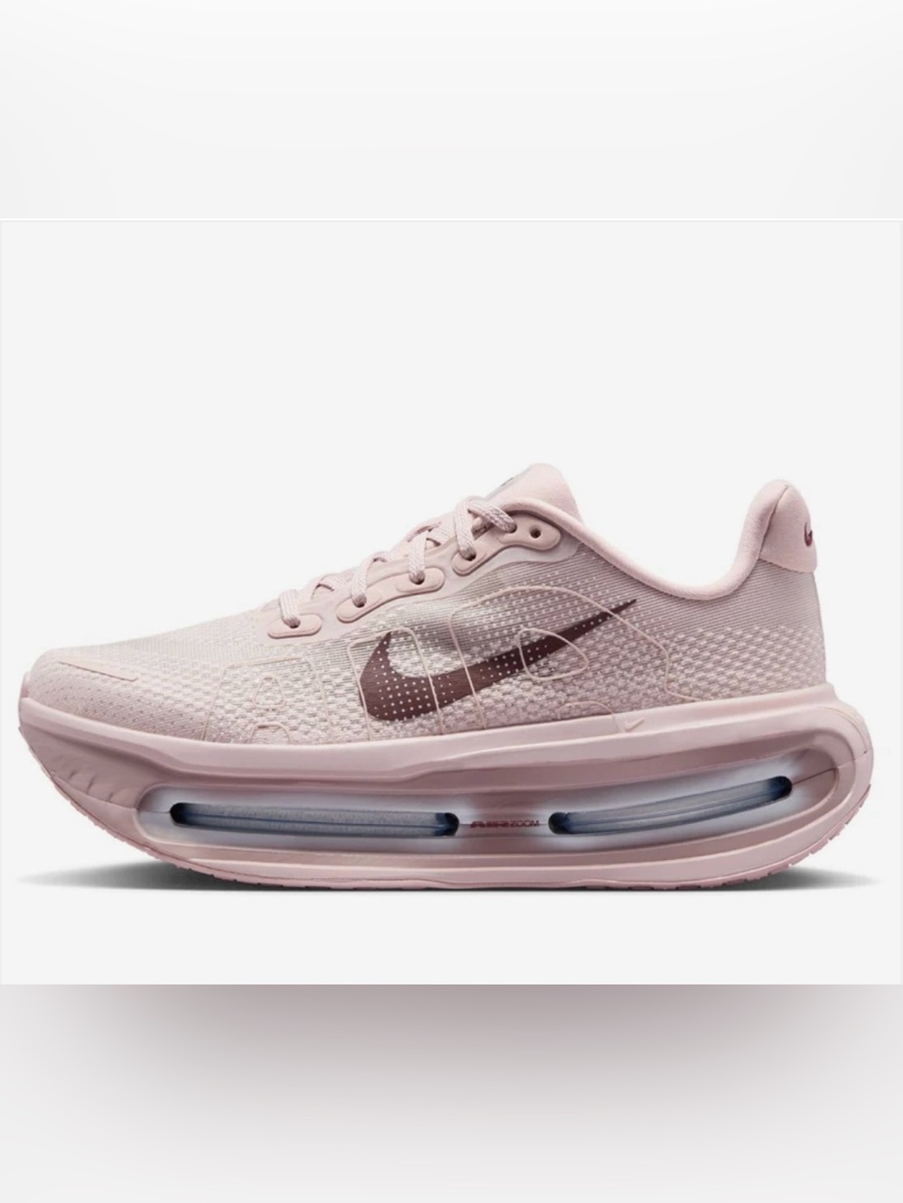 Nike Vomero Premium Sneaker in Particle Rose Burgundy Crush Size 6